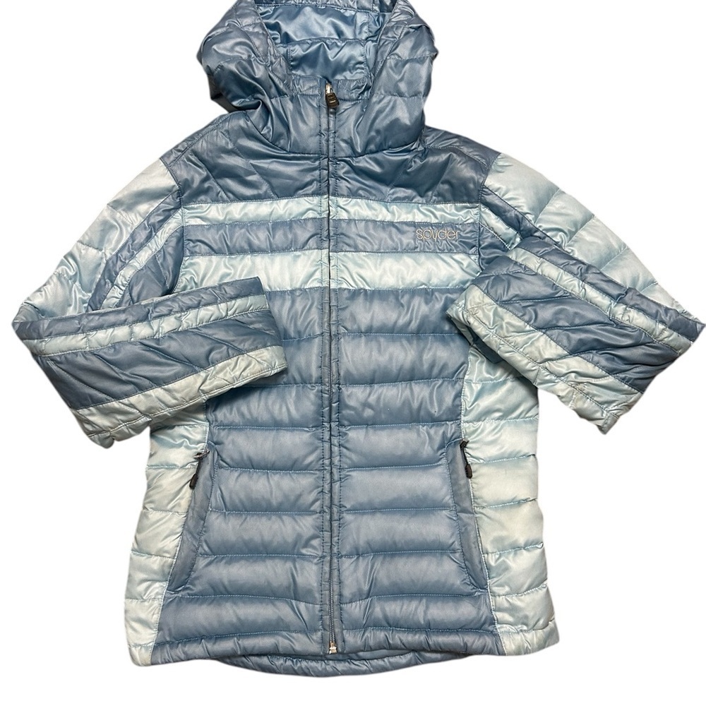 Spyder S vintage Y2K down filled puffer in good used condition